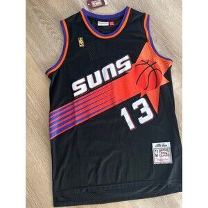AUTHENTIC MITCHELL & NESS STEVE NASH NBA JERSEY SIZE 48 XL PHOENIX SUNS